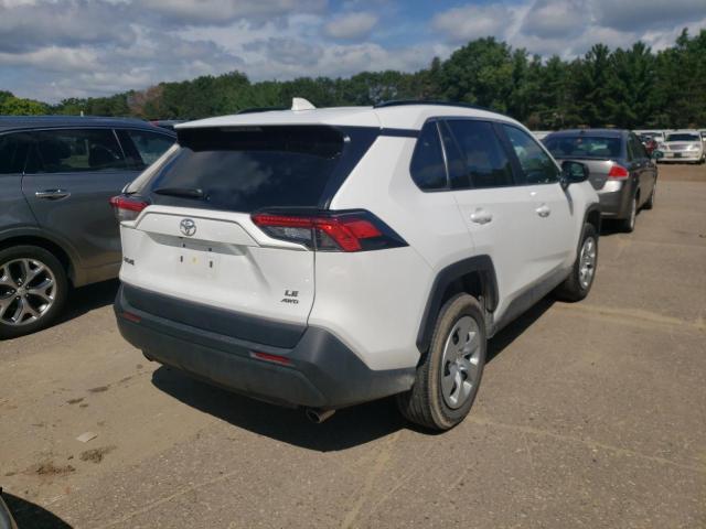 Photo 4 from auction – 2021 TOYOTA RAV4 LE with VIN 2T3F1RFV7MC156974