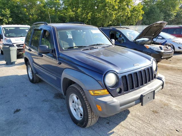 JEEP LIBERTY SP 2007 with VIN 1J4GL48K97W672465 - Photo from auction