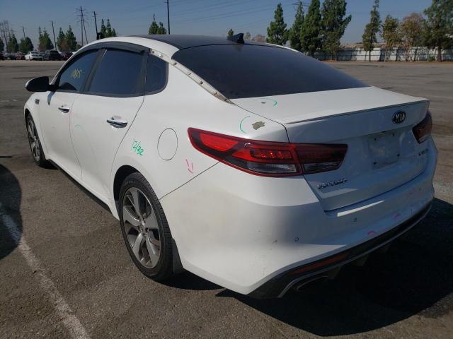 Photo 3 from auction – 2016 KIA OPTIMA SX with VIN 5XXGW4L25GG024532