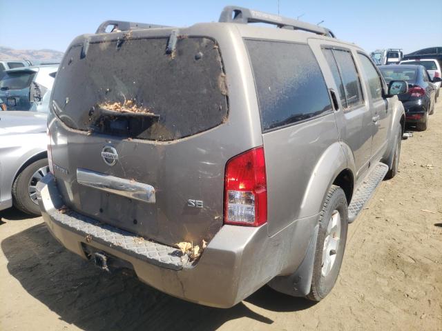Photo 4 from auction – 2007 NISSAN PATHFINDER with VIN 5N1AR18U47C625349
