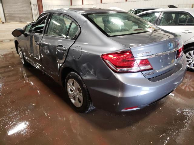 Photo 3 from auction – 2013 HONDA CIVIC LX with VIN 19XFB2F59DE030789