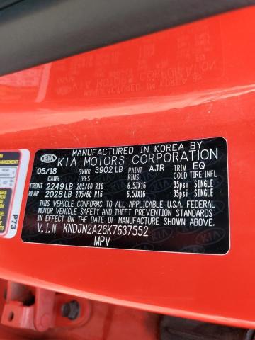 Photo 10 from auction – 2019 KIA SOUL with VIN KNDJN2A26K7637552