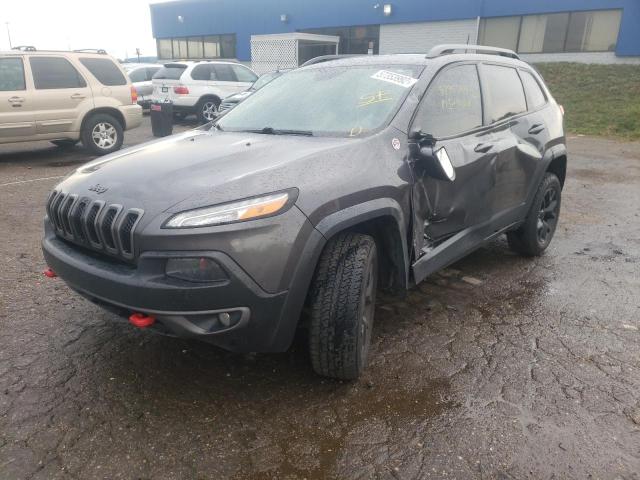 Photo 2 from auction – 2017 JEEP CHEROKEE T with VIN 1C4PJMBS4HW655000