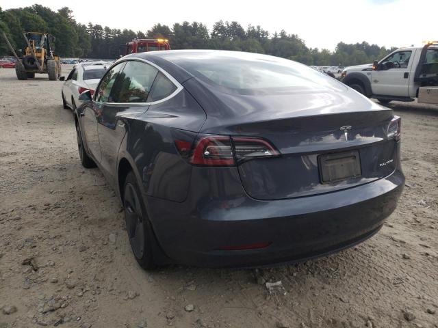 Photo 3 from auction – 2020 TESLA MODEL 3 with VIN 5YJ3E1EB4LF663320