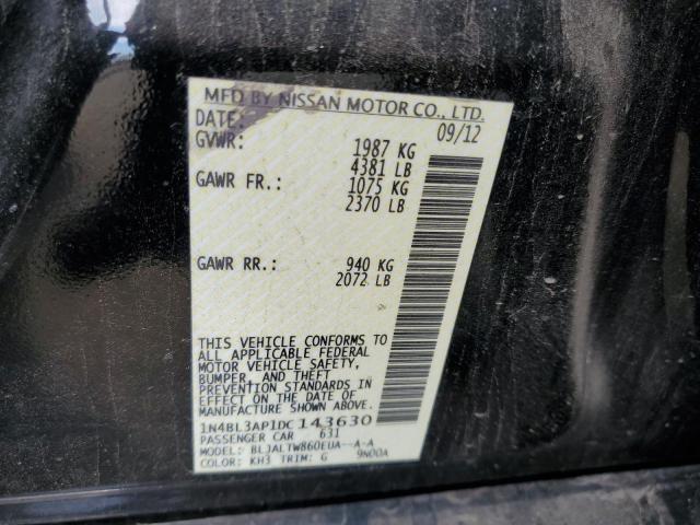 Photo 10 from auction – 2013 NISSAN ALTIMA 3.5 with VIN 1N4BL3AP1DC143630