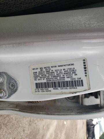 Photo 10 from auction – 2001 TOYOTA COROLLA CE with VIN 1NXBR12E41Z535335