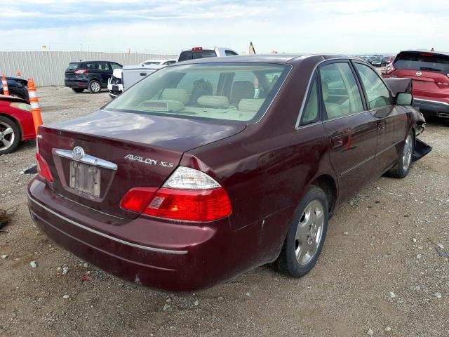 Photo 4 from auction – 2004 TOYOTA AVALON with VIN 4T1BF28BX4U389474