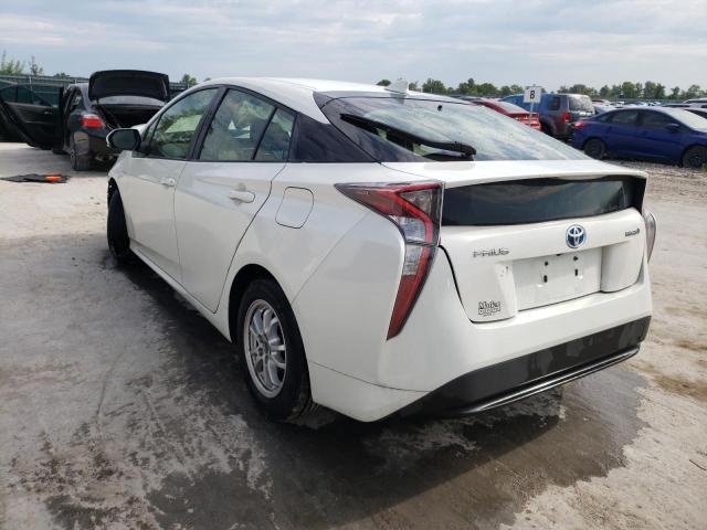 Photo 3 from auction – 2016 TOYOTA PRIUS with VIN JTDKBRFU1G3522226