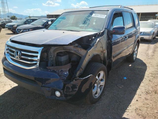 Photo 2 from auction – 2013 HONDA PILOT EX with VIN 5FNYF4H46DB062252
