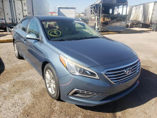 HYUNDAI SONATA SE 2015 with VIN 5NPE24AF3FH244876 - Photo from auction