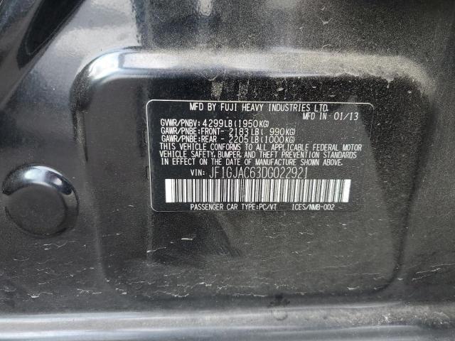 Zdjęcie 10 z aukcji – 2013 SUBARU IMPREZA PR z VIN JF1GJAC63DG022921