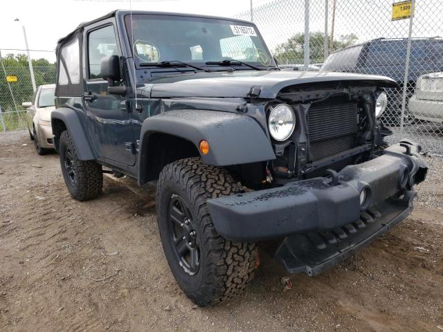 JEEP WRANGLER S 2017 with VIN 1C4AJWAG0HL641272 - Photo from auction