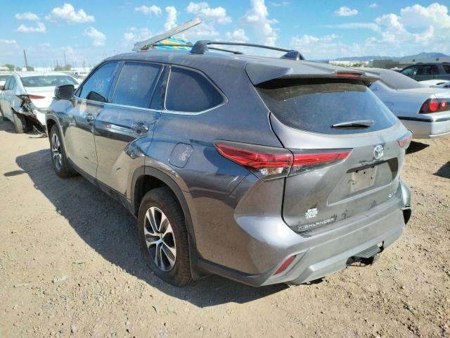 Photo 3 from auction – 2022 TOYOTA HIGHLANDER with VIN 5TDHZRBH0NS190337