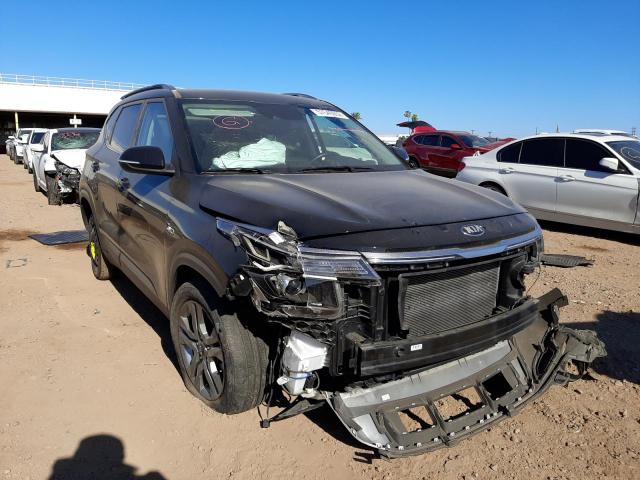 KIA SELTOS S 2021 with VIN KNDEUCAA3M7098148 - Photo from auction