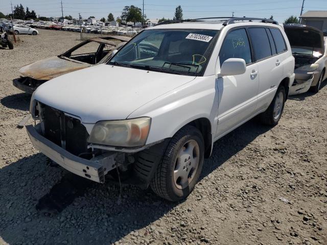 Photo 2 from auction – 2006 TOYOTA HIGHLANDER with VIN JTEEP21A760166508