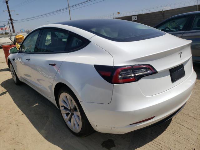 Photo 3 from auction – 2022 TESLA MODEL 3 with VIN 5YJ3E1EA6NF143887