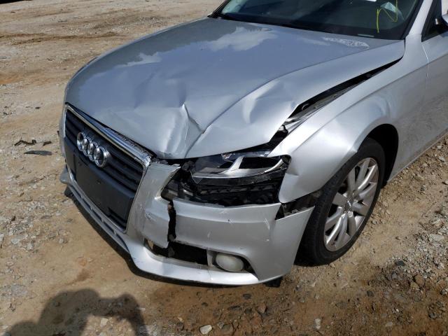 Photo 9 from auction – 2012 AUDI A4 PREMIUM with VIN WAUAFAFL9CN019712