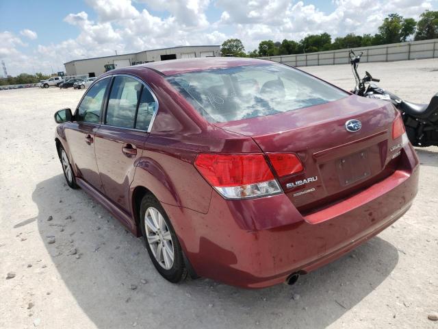 Photo 3 from auction – 2011 SUBARU LEGACY 2.5 with VIN 4S3BMBG6XB3219844