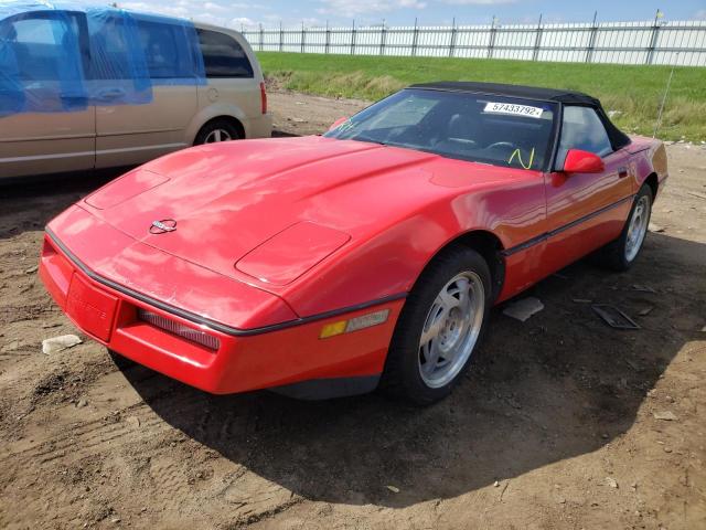 Photo 2 from auction – 1990 CHEVROLET CORVETTE with VIN 1G1YY3386L5114678