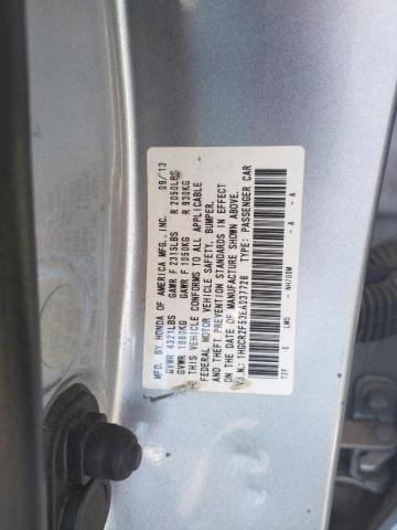 Photo 10 from auction – 2014 HONDA ACCORD SPO with VIN 1HGCR2F53EA037726