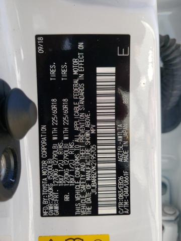 Photo 10 from auction – 2019 LEXUS NX 300 BAS with VIN JTJBARBZ9K2195705