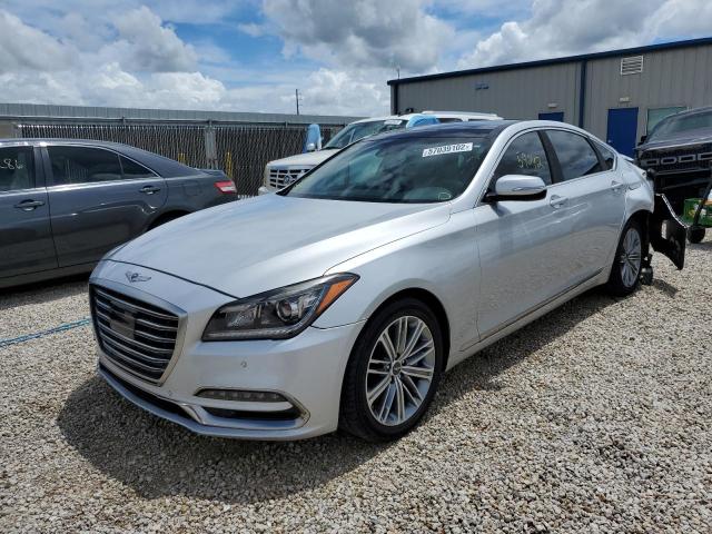 Photo 2 from auction – 2018 GENESIS G80 with VIN KMHGN4JE2JU236737