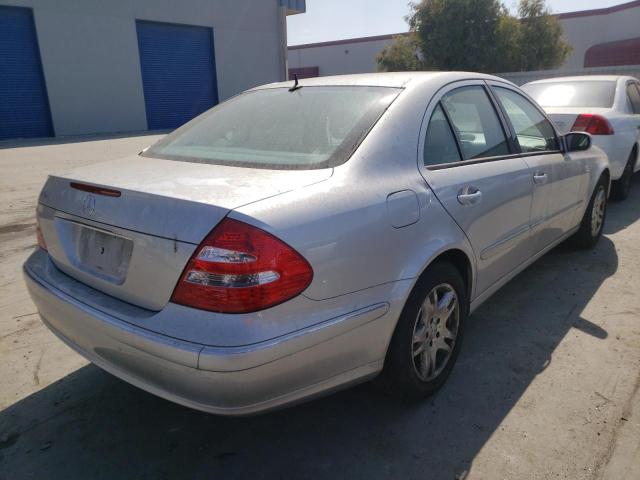 Photo 4 from auction – 2004 MERCEDES-BENZ E-CLASS with VIN WDBUF65J14A583746