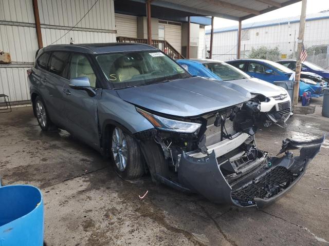 TOYOTA HIGHLANDER 2022 with VIN 5TDXBRCH9NS082314 - Photo from auction