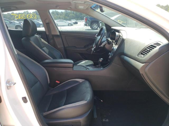 Photo 5 from auction – 2012 KIA OPTIMA SX with VIN 5XXGR4A66CG013577