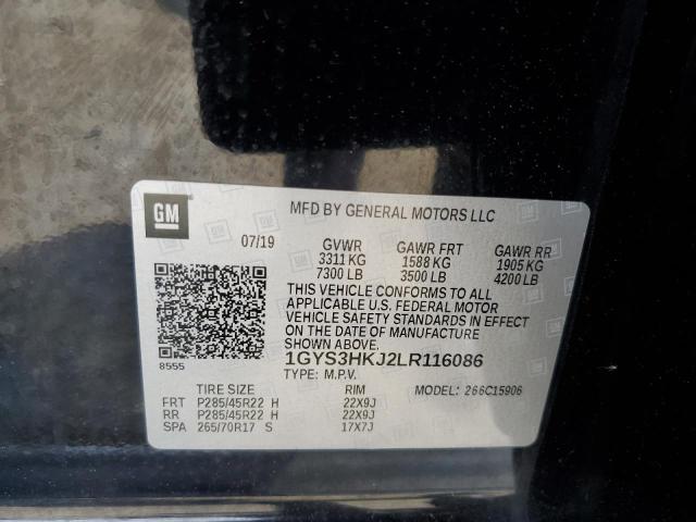 Photo 10 from auction – 2020 CADILLAC ESCALADE E with VIN 1GYS3HKJ2LR116086