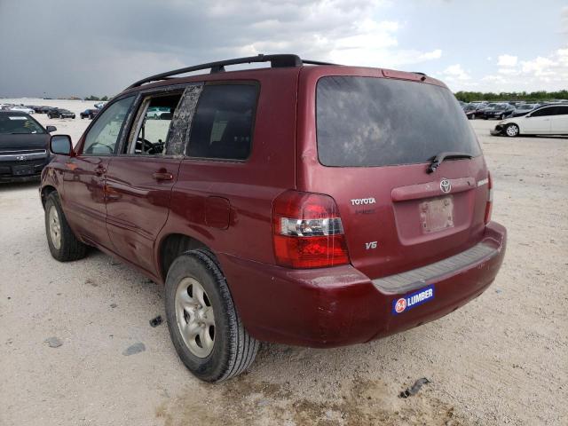 Photo 3 from auction – 2005 TOYOTA HIGHLANDER with VIN JTEGP21A550046276