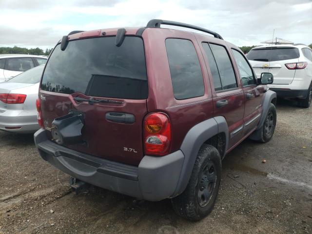 Photo 4 from auction – 2003 JEEP LIBERTY SP with VIN 1J4GK48K63W604623