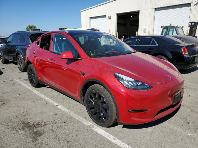 TESLA MODEL Y 2022 with VIN 7SAYGDEE0NF386926 - Photo from auction