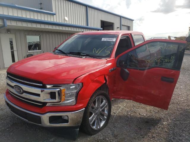 Photo 2 from auction – 2018 FORD F150 SUPER with VIN 1FTEW1C59JFB87514