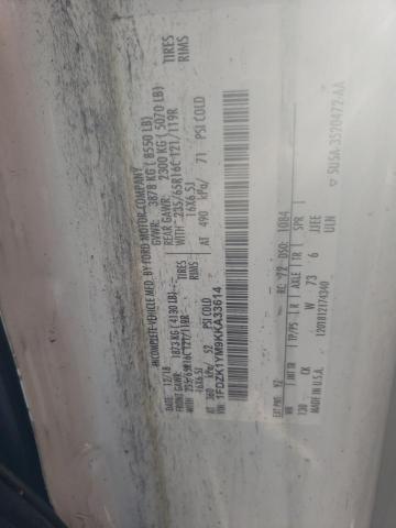 Photo 10 from auction – 2019 FORD TRANSIT T- with VIN 1FDZK1YM9KKA33614