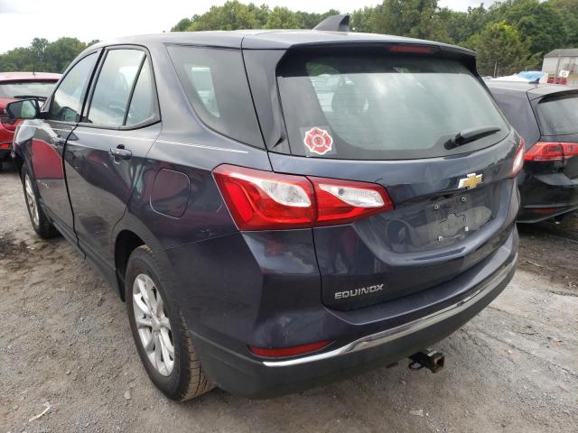 Photo 3 from auction – 2018 CHEVROLET EQUINOX LS with VIN 3GNAXHEV2JS504117