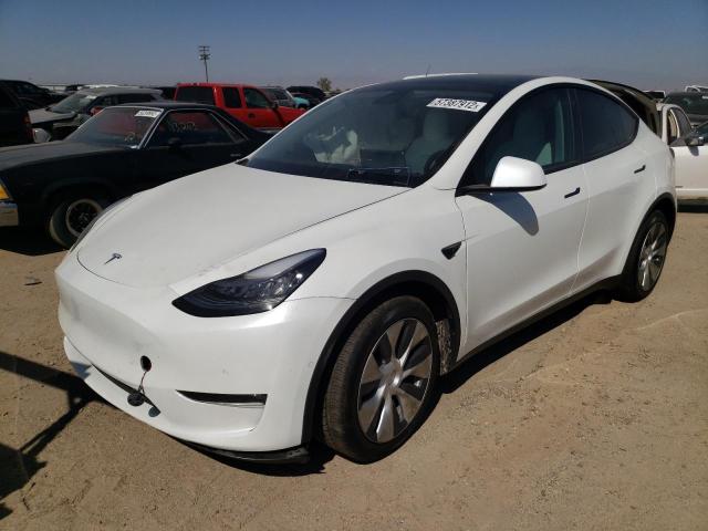 Photo 2 from auction – 2021 TESLA MODEL Y with VIN 5YJYGDEE1MF157568