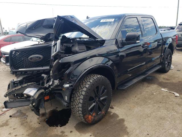 Photo 2 from auction – 2020 FORD F150 SUPER with VIN 1FTEW1E48LFB14190