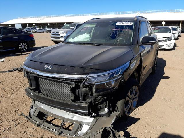 Photo 2 from auction – 2021 KIA SELTOS S with VIN KNDEUCAA3M7098148