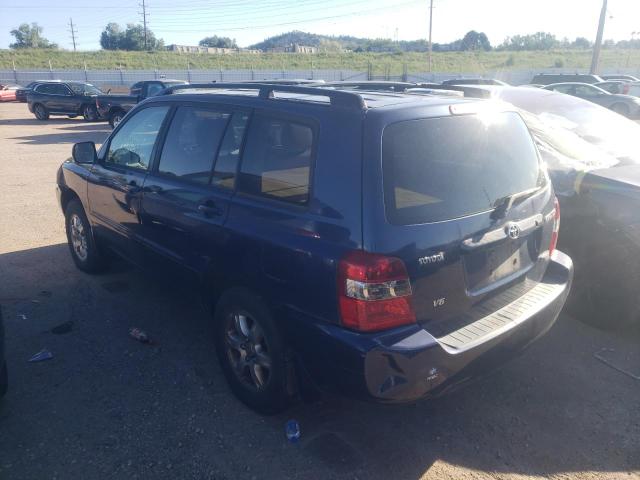 Photo 3 from auction – 2005 TOYOTA HIGHLANDER with VIN JTEDP21A150054653