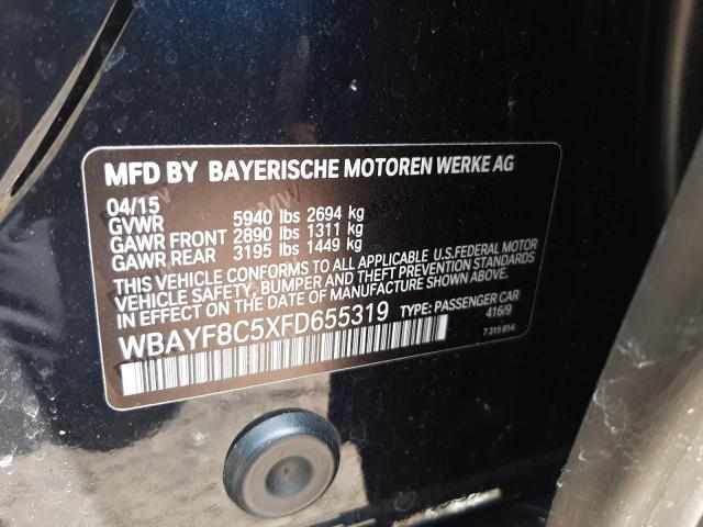 Photo 10 from auction – 2015 BMW ALPINA B7 with VIN WBAYF8C5XFD655319