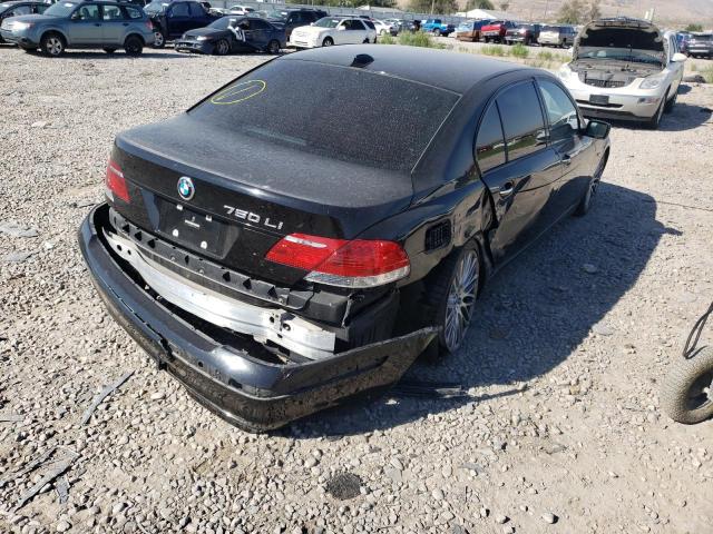 Photo 4 from auction – 2007 BMW 750 with VIN WBAHN83547DT70104
