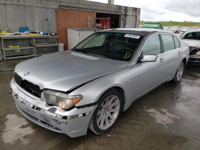 Photo 2 from auction – 2004 BMW 745 LI with VIN WBAGN63524DS54699