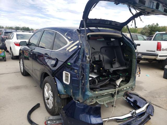 Photo 3 from auction – 2016 HONDA CR-V EX with VIN 2HKRM4H55GH628068