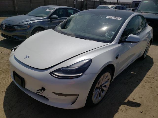 Photo 2 from auction – 2022 TESLA MODEL 3 with VIN 5YJ3E1EA6NF143887