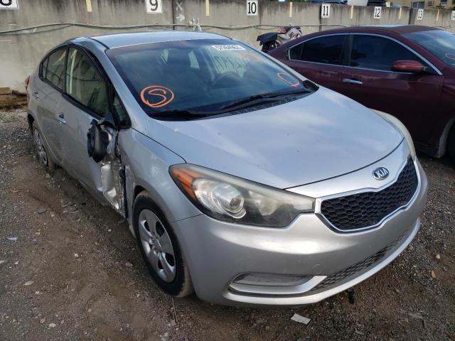 KIA FORTE LX 2015 with VIN KNAFK4A66F5279249 - Photo from auction