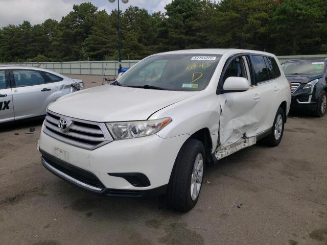 Photo 2 from auction – 2012 TOYOTA HIGHLANDER with VIN 5TDBK3EH1CS169013