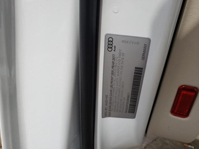 Photo 10 from auction – 2020 AUDI A6 PRESTIG with VIN WAUM2AF26LN068611