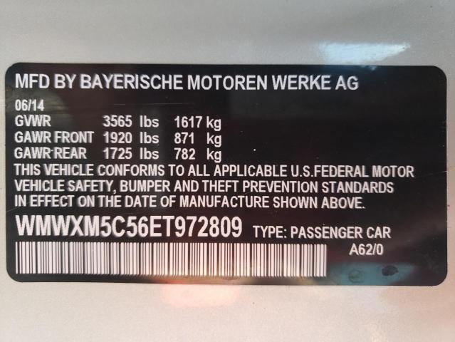 Photo 10 from auction – 2014 MINI COOPER with VIN WMWXM5C56ET972809