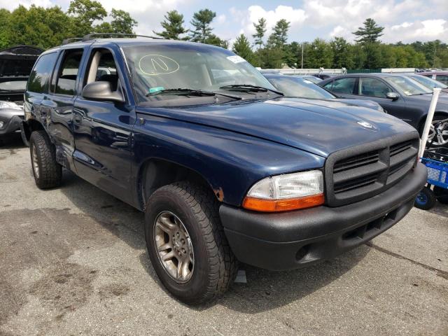 DODGE DURANGO SL 2003 with VIN 1D4HS48N23F520239 - Photo from auction